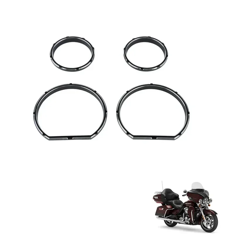 

Для Harley Touring Electra Street Ultra Limited 2014-2022 2018 Burst Moto Acsessories Gauge Bezel Kit