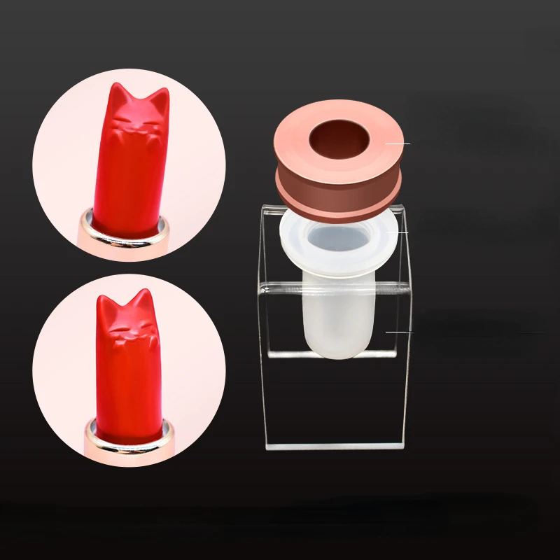 1 Set kit di strumenti per stampi per rossetto di bellezza fai da te tubo da 12.1mm stampo per rossetto strumento per artigianato fai da te stampo in Silicone rossetto fatto a mano fai da te