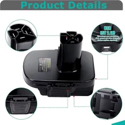 DM18GL Converter Battery Adapter For Dewalt For Milwaukee 19V 20V Lithium battery Convert to For Craftsman 19.2V Battery Tools