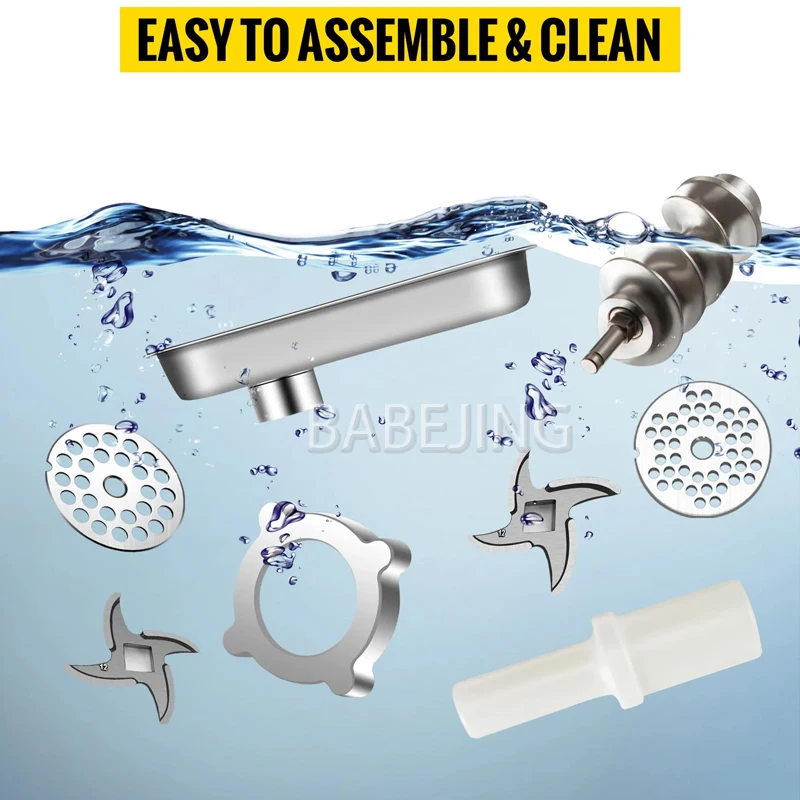 2025 ใหม่เครื่องบดเนื้อไฟฟ้าเชิงพาณิชย์ 1100W Heavy-Dutyอุตสาหกรรมแครอทและเครื่องบดพริก