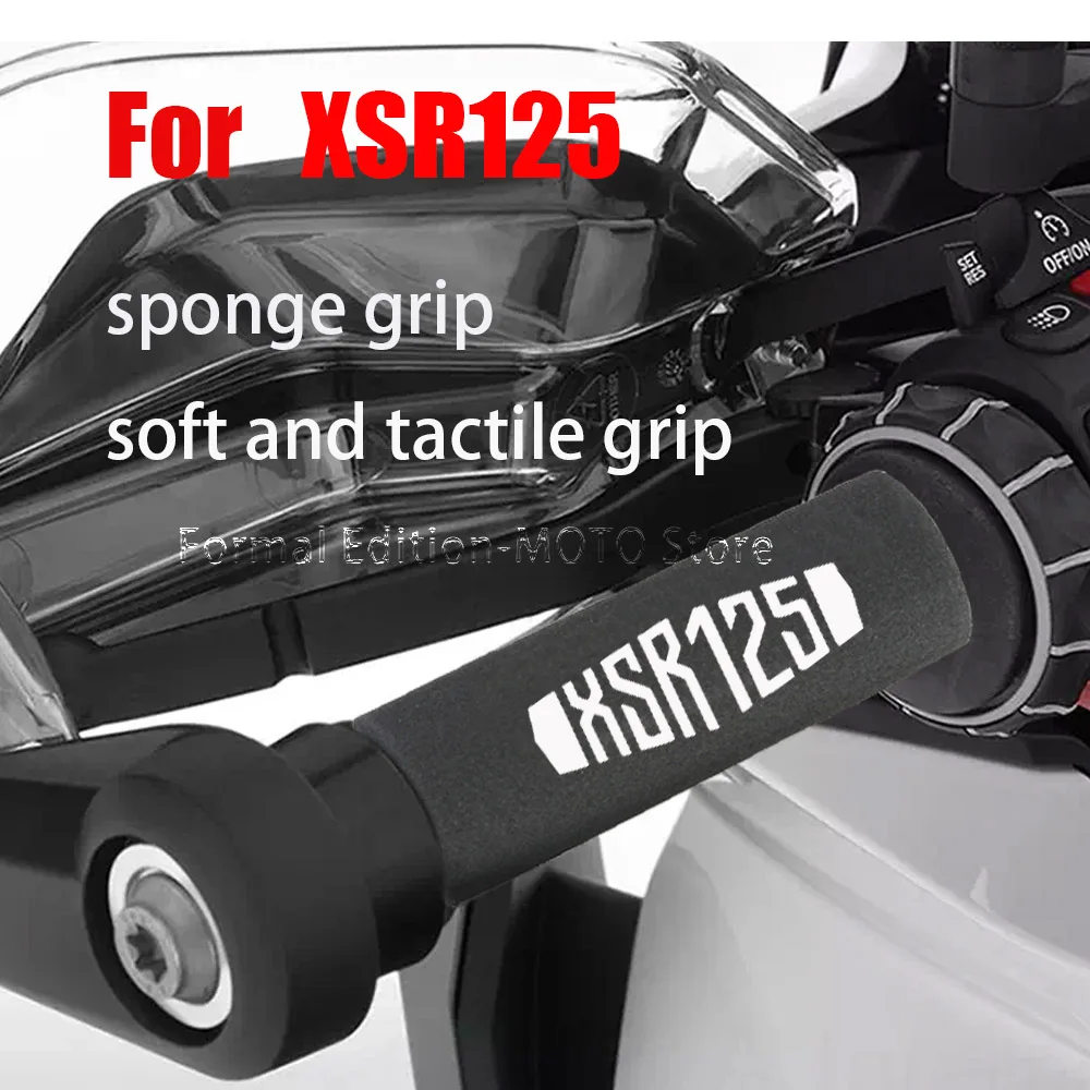 

For XSR125 Sponge Grip Motorcycle Handlebar Grips Anti Vibration for XSR125 Accessories