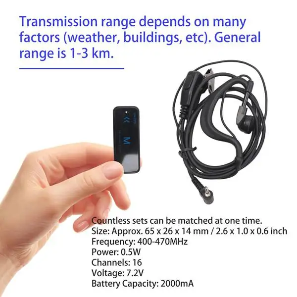 abqr-2-個ミニトランシーバー-400-470mhz-双方向ラジオ-3w-トランシーバー-イヤホン-ヘッドセット-イヤーマフ-usb-電源