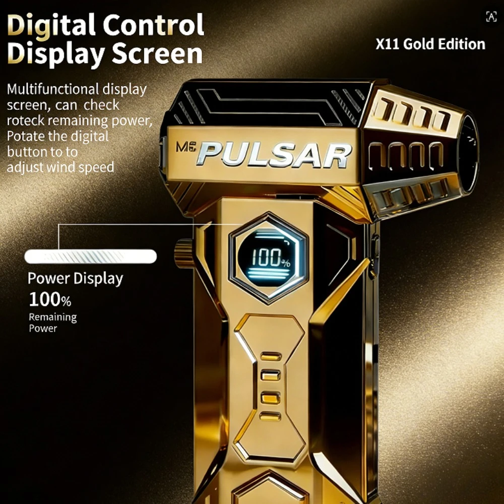 

X11 StormForce Blower (990000RPM) | Live Power Display | Car Compressed Air Duster