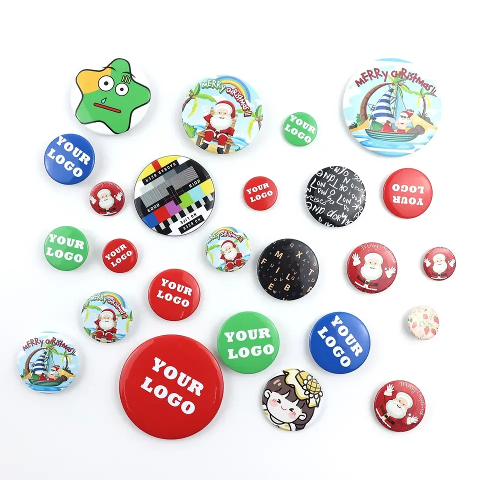 Pneumatic Badge Button Making Machine  Semi-Automatic Button Maker