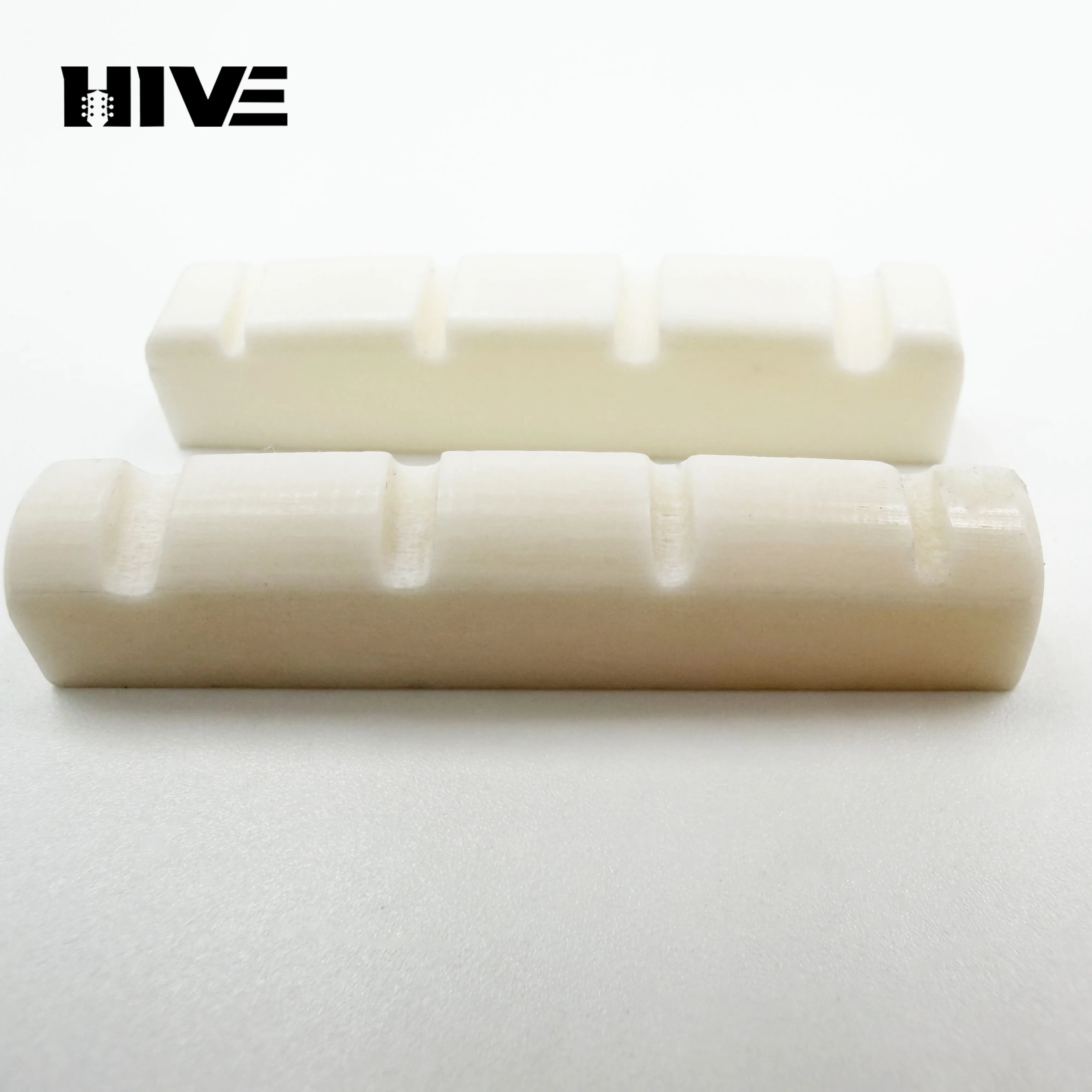 Wholesale Electric Bass Guitar Nut Ox Bone 42*6*8.5MM Left/Right Hand 4/5 Strings Electric Bass Guitar Nut view 2