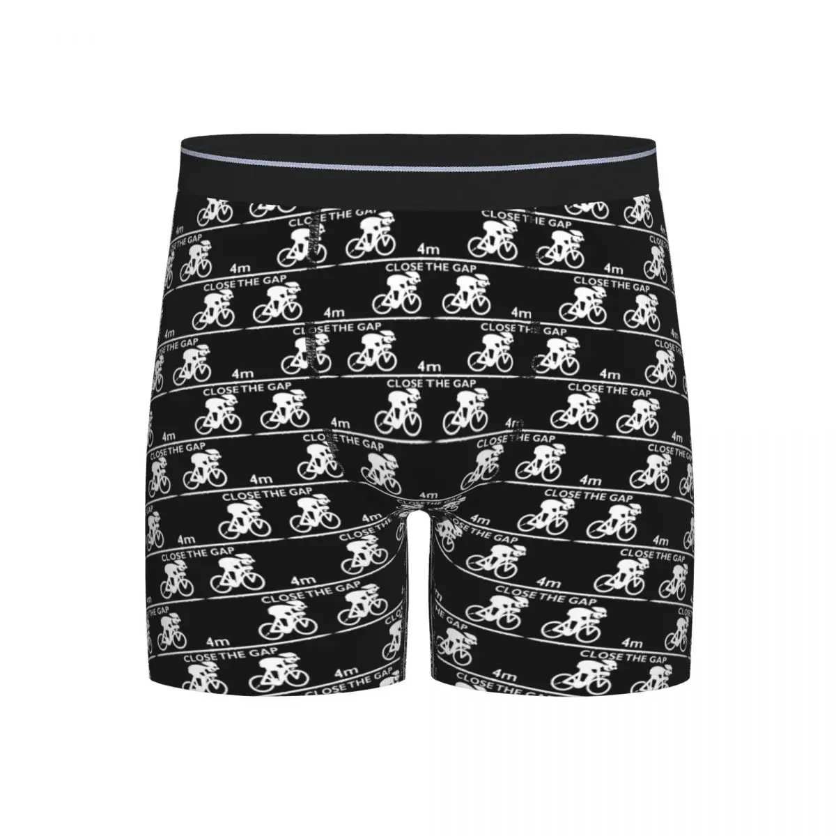 

Long Boxer Underpants Shorts Zwift Close The Gap Panties Male Breathable Underwear for Homme Man Boyfriend Gift