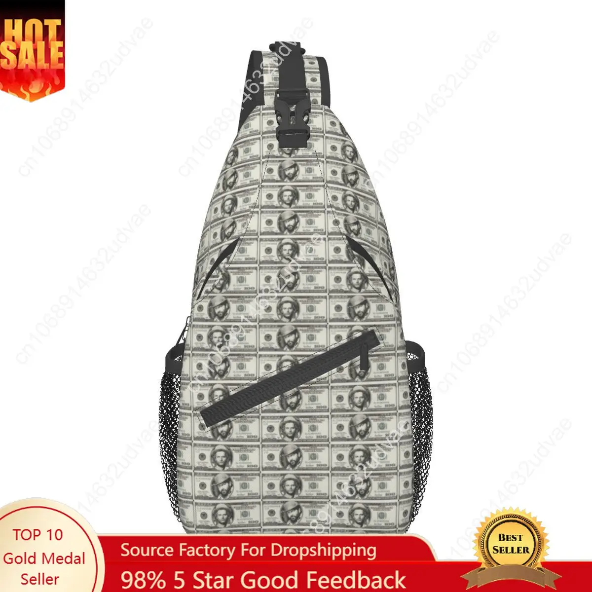 

Terence Hill Bud Spencer Dollar Crossbody Sling Bags Men Women Chest Bag Shoulder Backpack Daypack for Travel Hiking Travel Pack