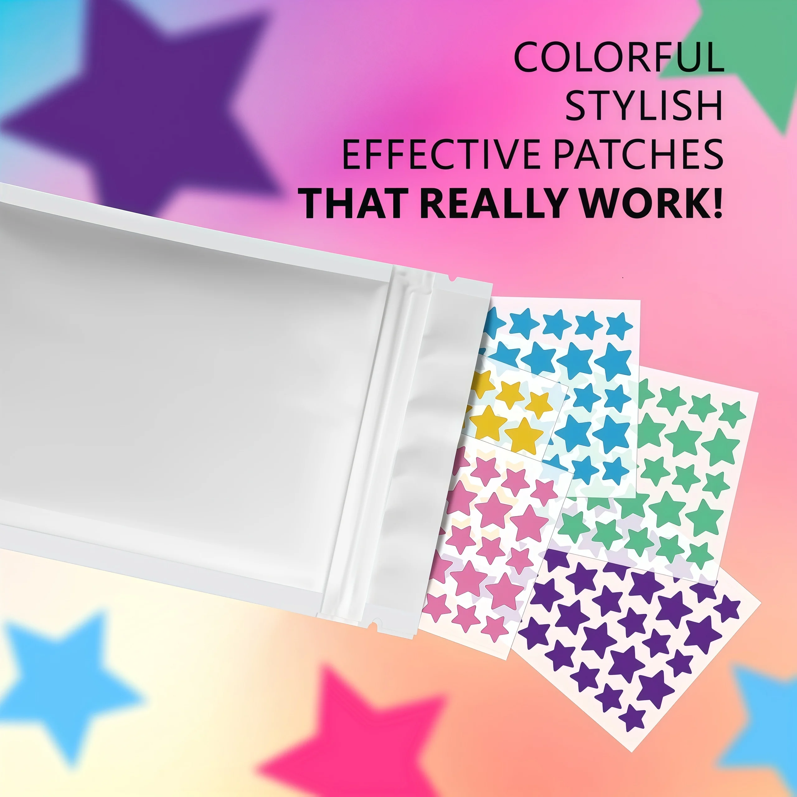 320/1920pcs 8-Color Star Face Stickers – Fun Facial Gems for Parties, Festivals & Daily Creative Looks image 5