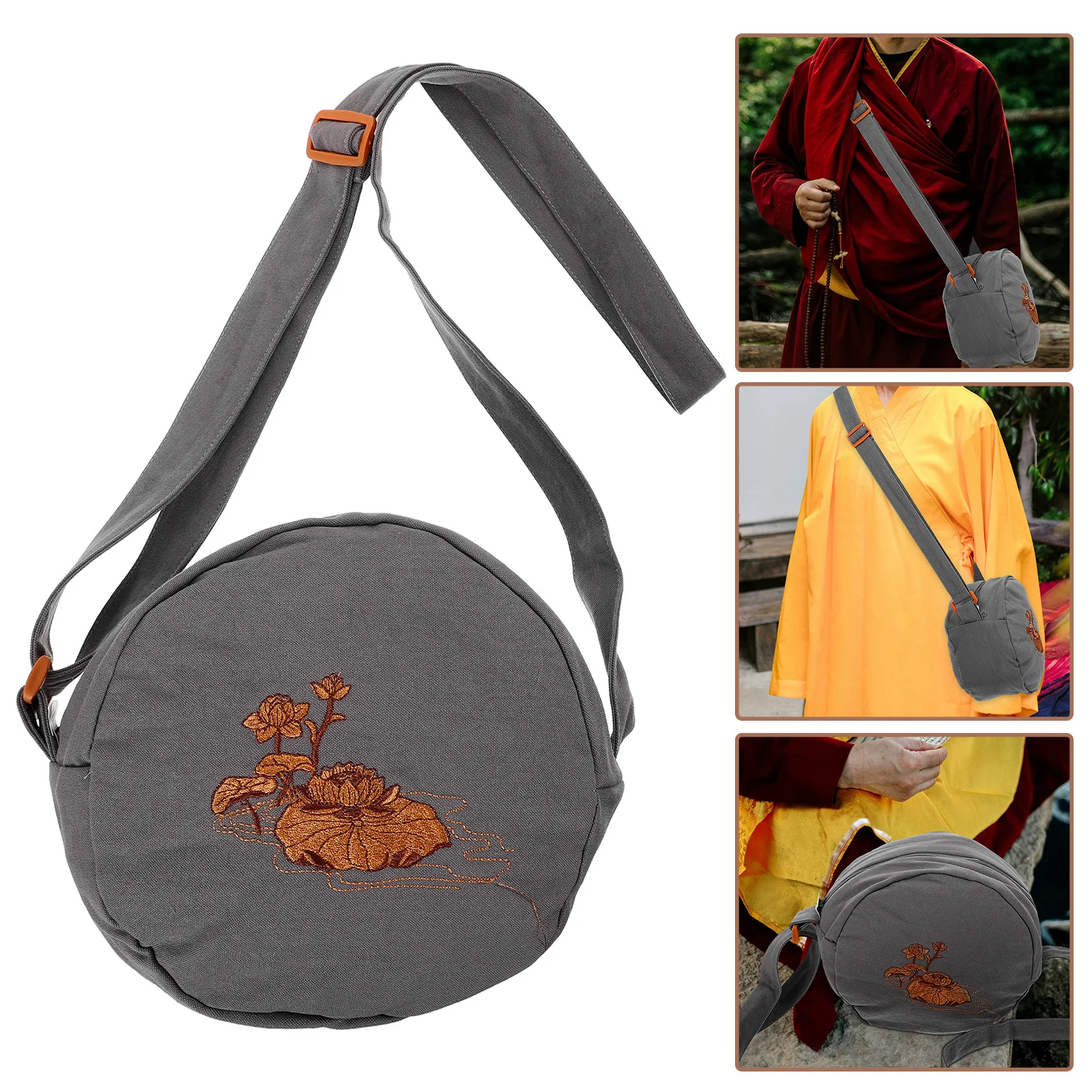 

Meditation Bag Singing Bowls Storage for Carrying Case Tibetan Cotton Sound Travel