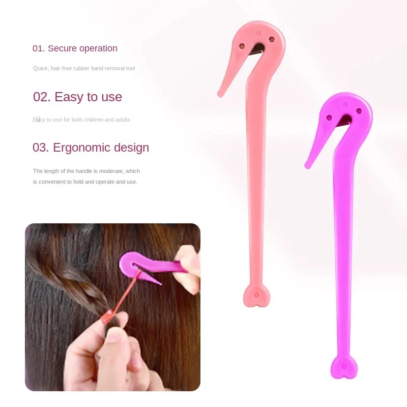 4pcs/set Alat Kepang Rambut Prancis, Ikat Rambut Elastis untuk Penataan Rambut, Sisir Ekor Tikus, Alat Kepang Rambut untuk Wanita dan Anak Perempuan