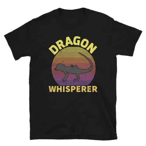 Dragon Whisperer Cool Bearded Dragon Reptiles Funny Cute Unisex T-Shirt