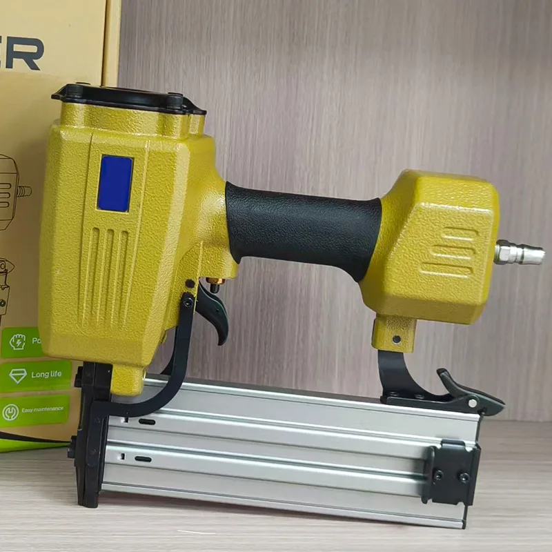 

Пневматический гвоздезабиватель для деревообработки, специализированный, с подключением к сети