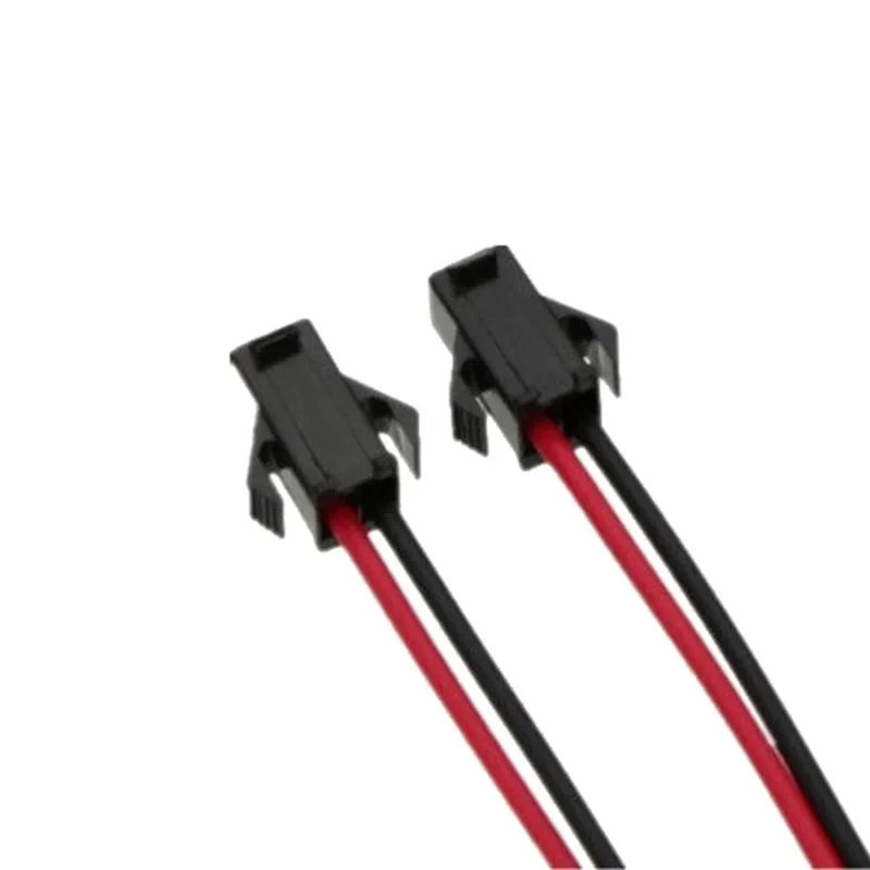 Conector SM de 2 pines y 2P de 2,54mm, Cables de cabeza macho/hembra, conector de Cable CC, conectores Micro macho hembra