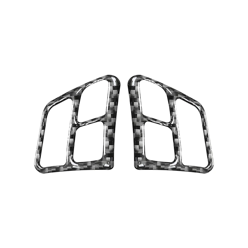 For BMW 3 Series E90 2005-2012 Accessories Carbon Fiber Interior Car Steering Wheel Button Decoration Frame Trim Cover Stickers