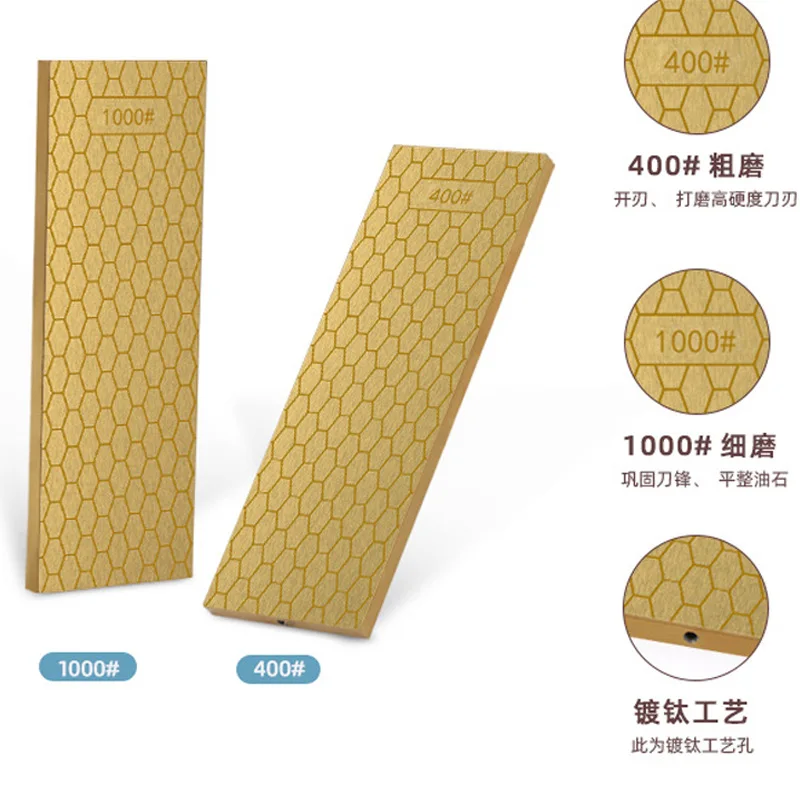 

Double-side 200# 1200# Diamond Sharpening Stone Grinding Stone for Knives Knife Shrpener Kitchen Tools Sharpener Knife