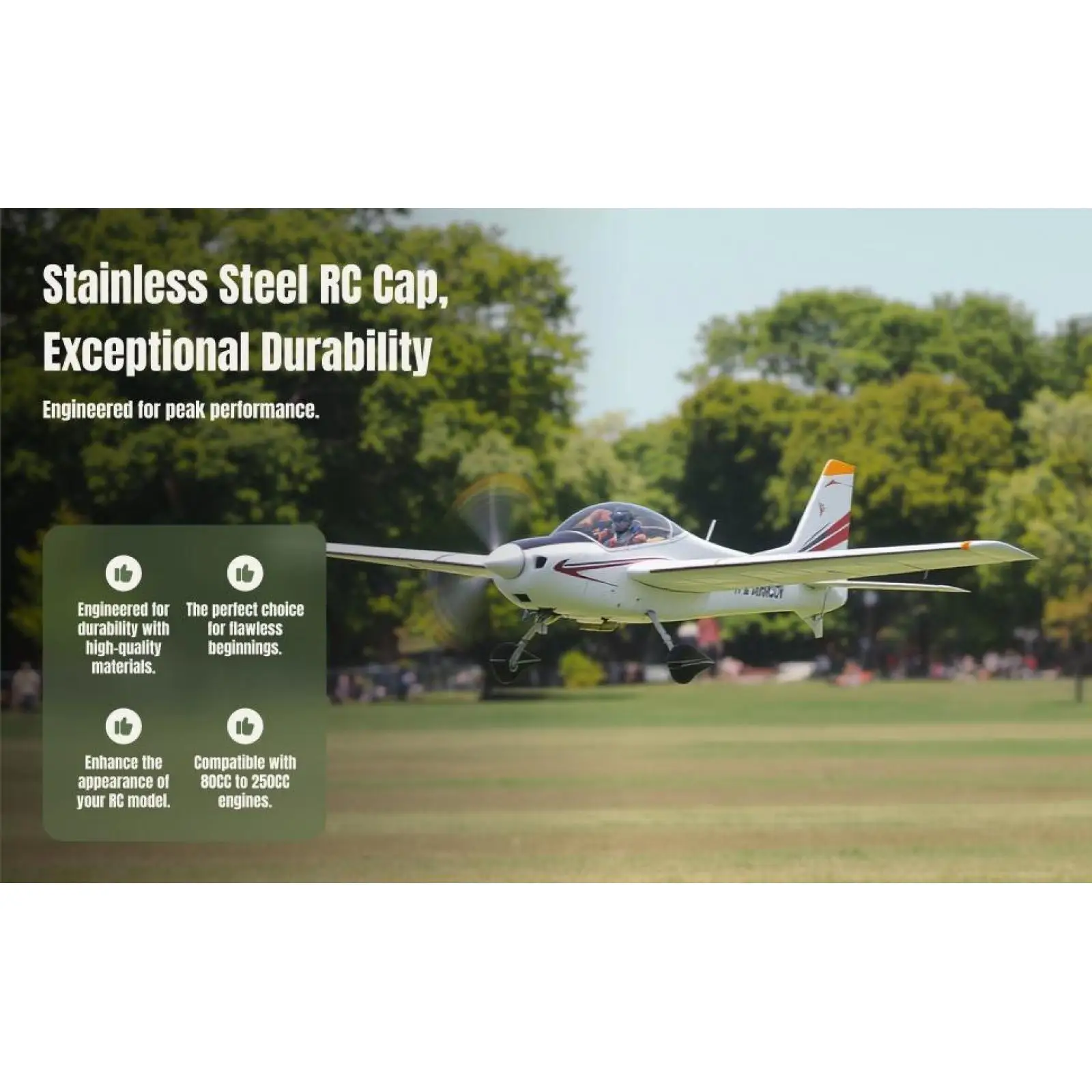 Tapa cónica de arranque de avión RC Od79mm ID72mm piezas de vehículos RC para aficionados envejecidos