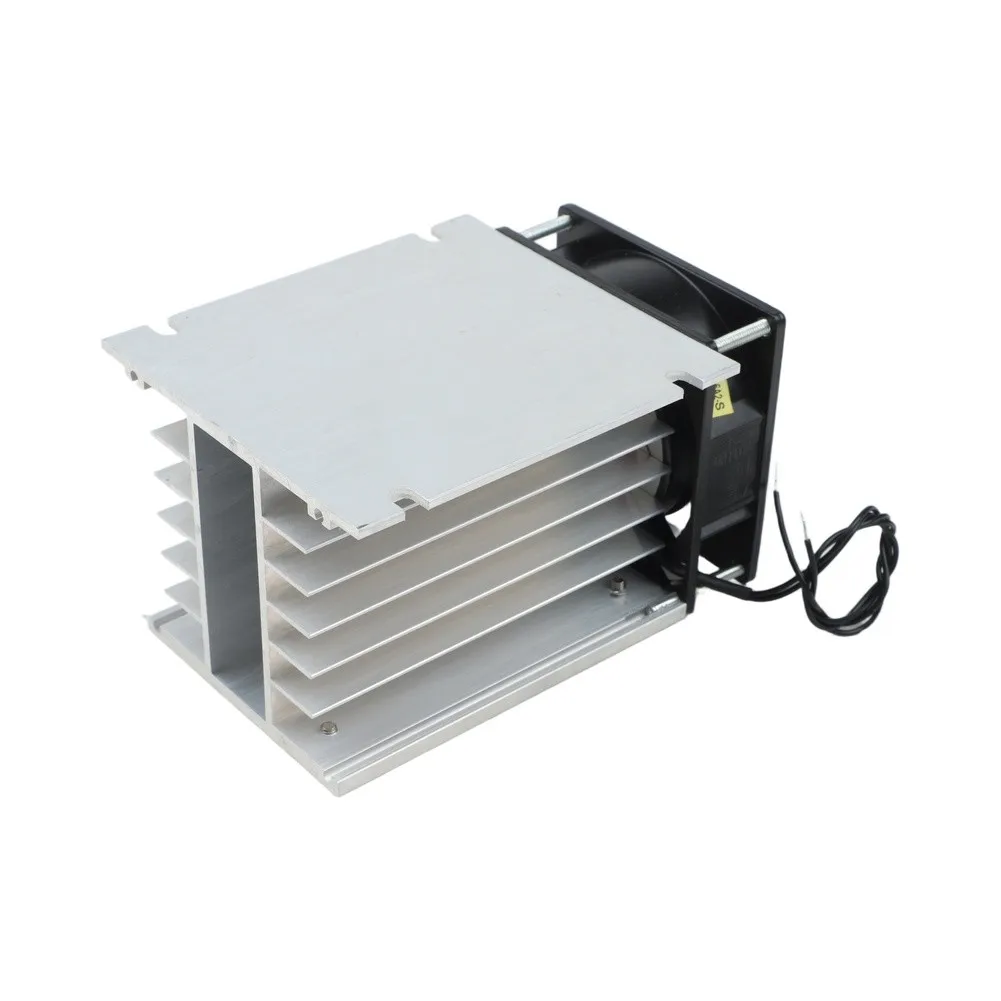 YS-S1 Aluminum Heatsink and for fan Combination for Industrial Relay Applications Requiring Consistent Thermal Performance