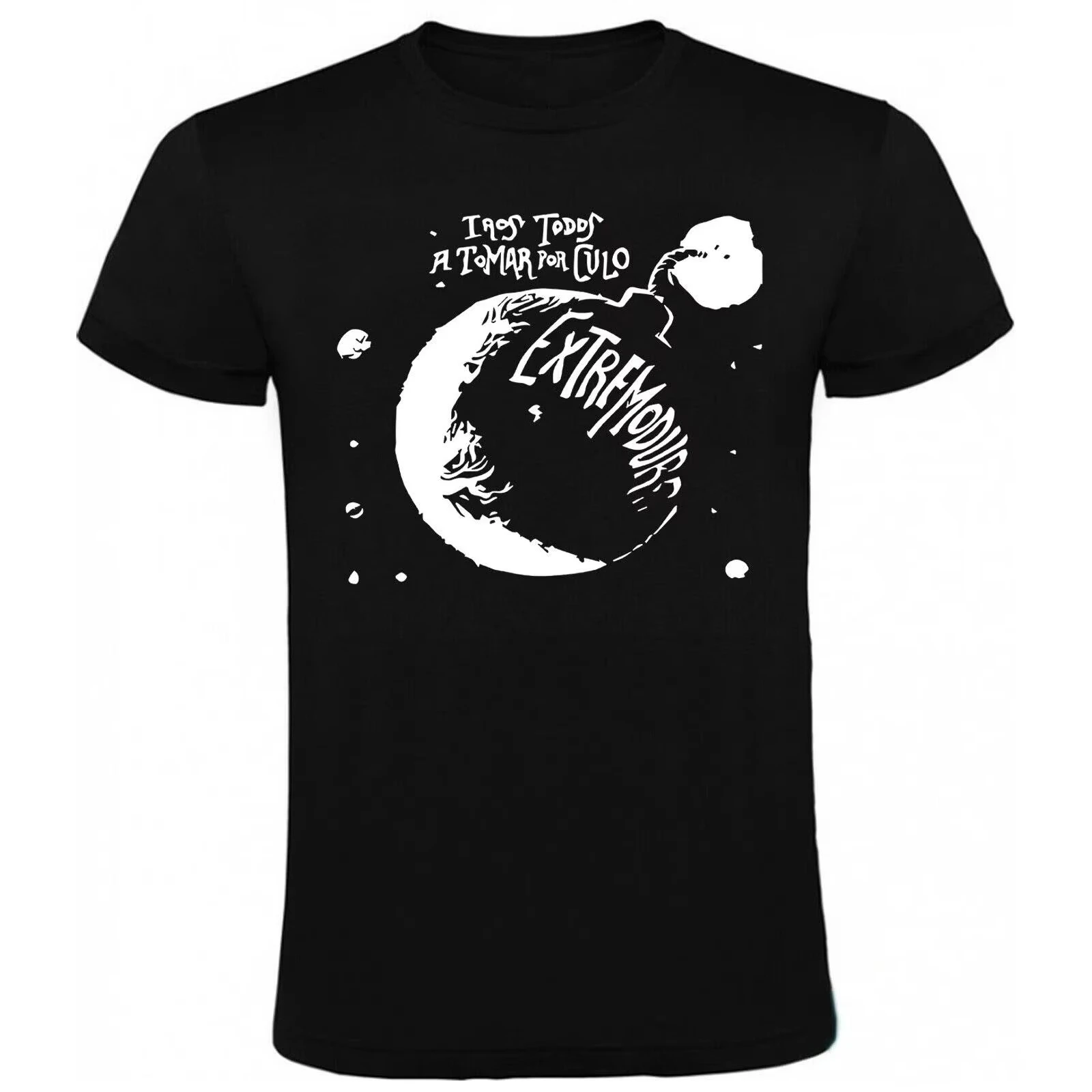 Camiseta Unisex con Diseño Único de Música Rock Extremoduro 2026, Estampada, de Manga Corta, Estilo Retro Y2K, Casual, a la Moda