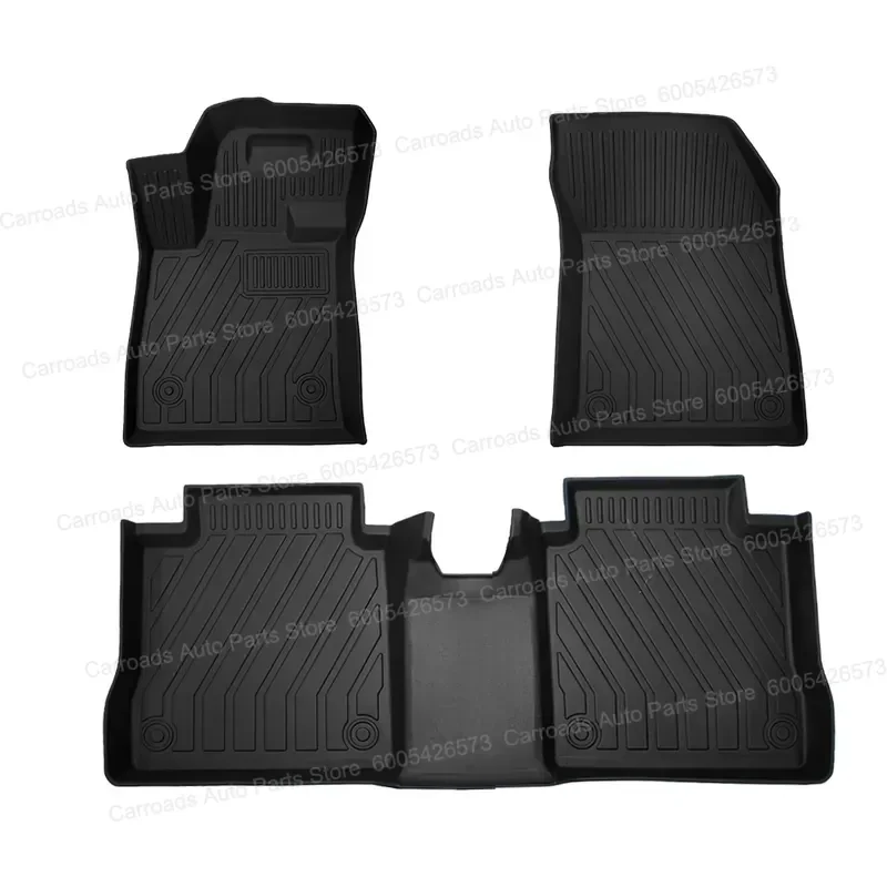 (LHD) For 2022-2025 Lincoln Z Floor Mats Eco Friendly TPE 3D All Weather Custom Fit Car Floor Liners Waterproof Heavy Duty