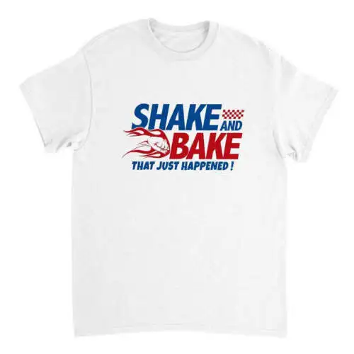 

Футболка с надписью Shake And Bake