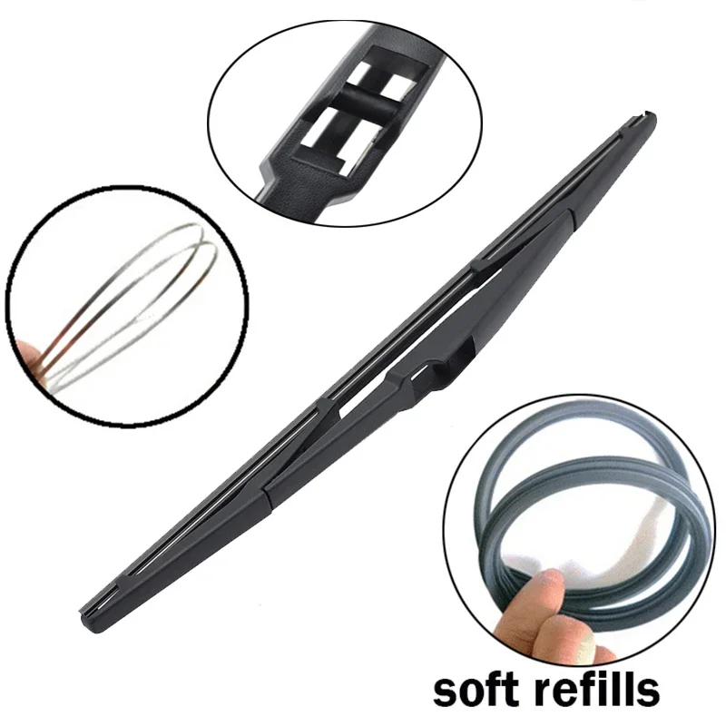 Front & Rear Wiper Blades Set For Mazda CX-5 CX5 KE 2012 - 2017 Windshield Windscreen Window Brushes 24"+18"+14" 5