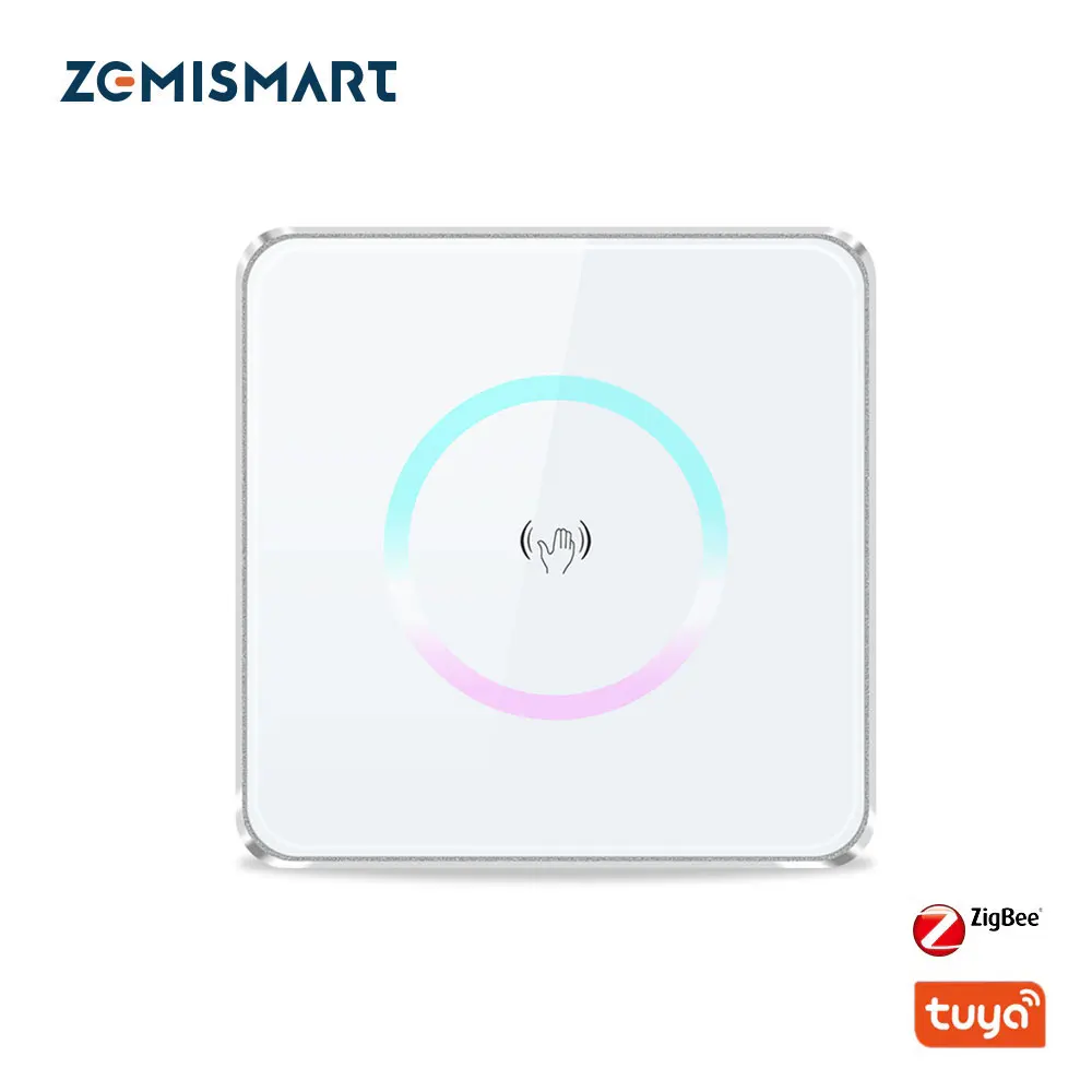 

Zemismart Zigbee EU Smart Wave Switch Tuya Hub Required With Neutral Interruptor Support Siri Alexa Google Home Voice Control