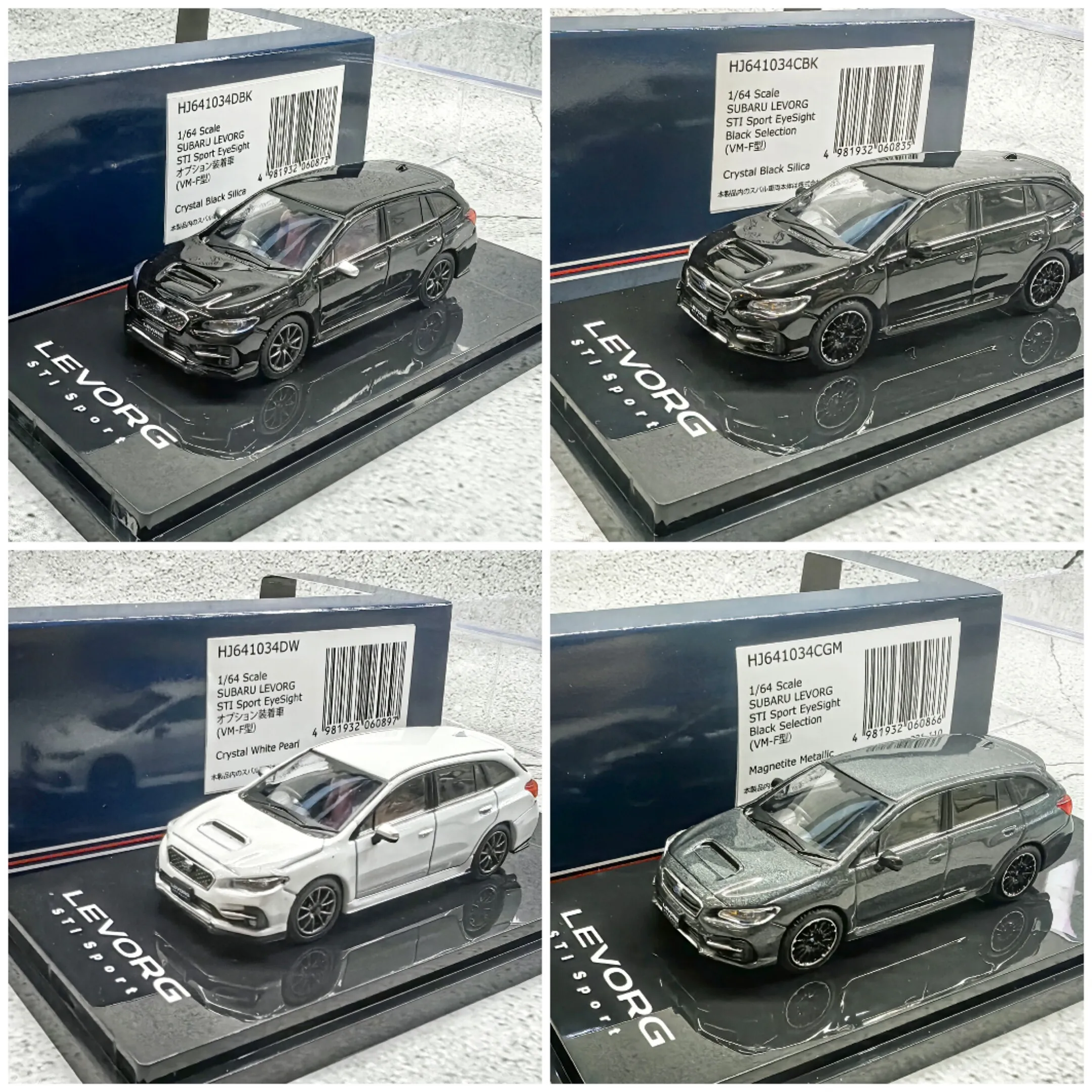 Hobby japan 1:64 LEVORG VN5 STI SPORT Alloy Car Diecasts