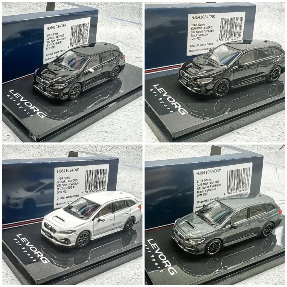 Hobby japan 1:64 LEVORG VN5 STI SPORT Alloy Car Diecasts