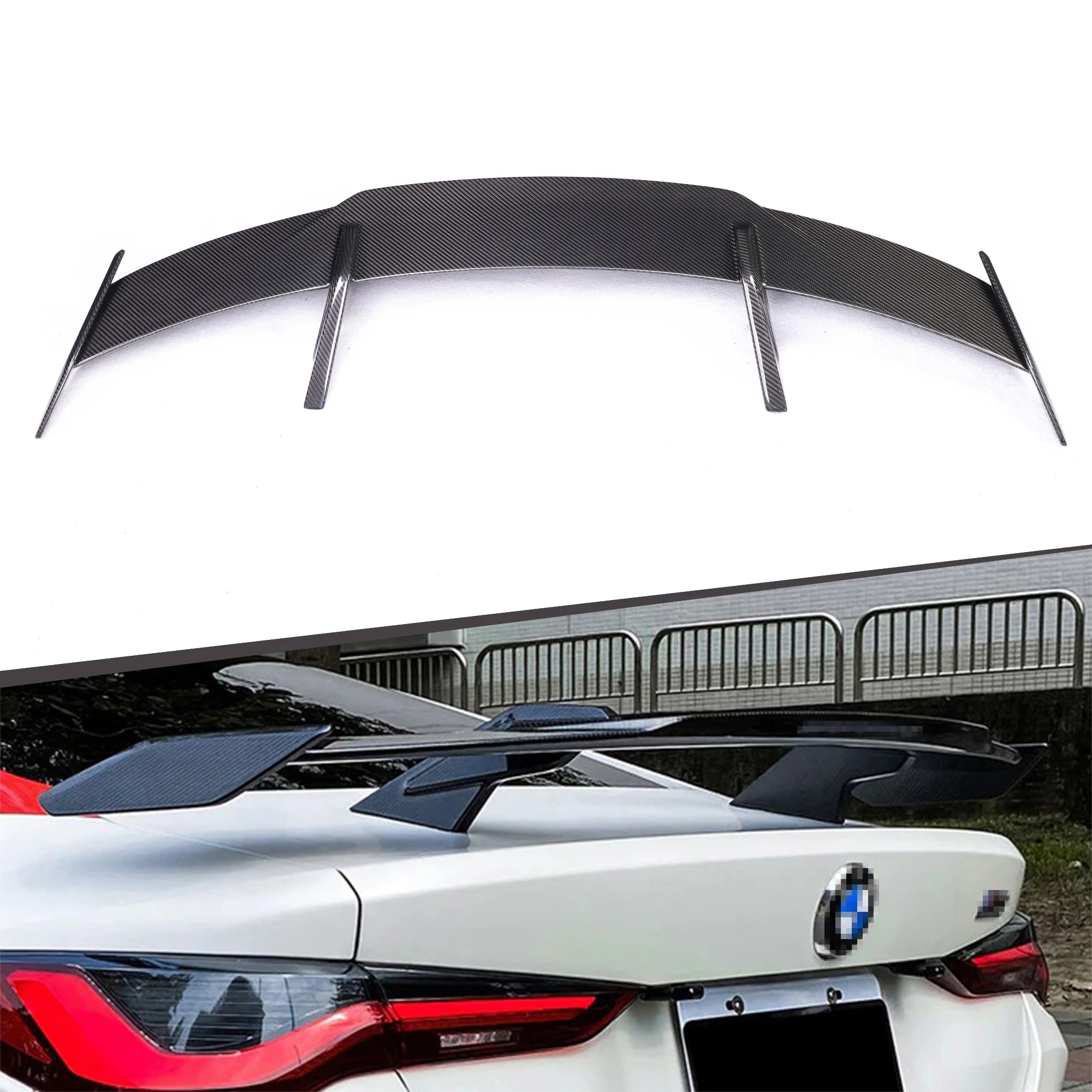 

High Quality MP Style Dry Carbon Fiber Car Trunk Spoiler Rear Wing for BMW M3 G80 M4 G82 G83