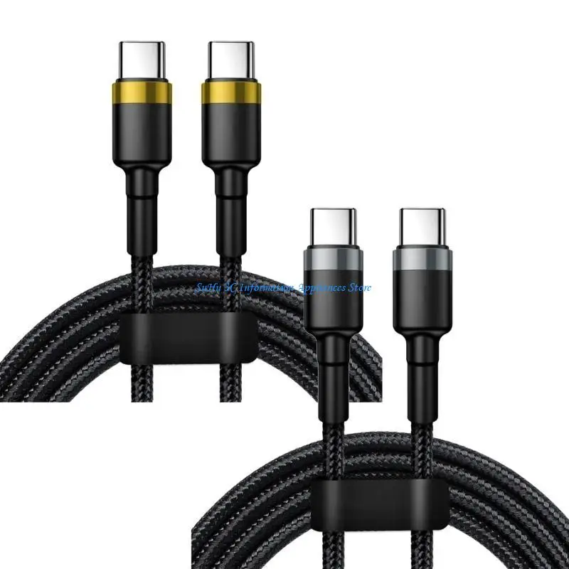 

J0MB Fast 10A Charging Cable with Type C Interfaces for Efficient Data Sync and Power Delivery