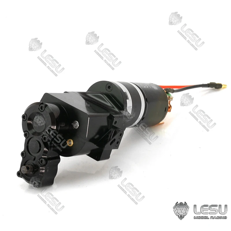 LESU Metal 2Speed Gearbox Transmission F-5013 27T Motor for Tamiyaya 1/14 RC Tractor Truck Dumper Remote Control Toys TH16716