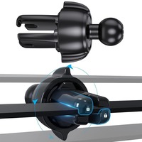 Ball Head Base Car Cellphone Support Car Charger Bracket Car Phone Holder Gravity Bracket 17mm Ball Head Car Air Vent Mount