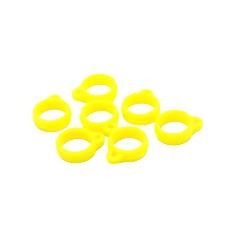 20 قطعة القطر الداخلي 13 مللي متر حلقة سيليكون سوار حلقة معلقة تنطبق على قلم الوجه القلم UAnti فقدان القرص وغيرها من Ite