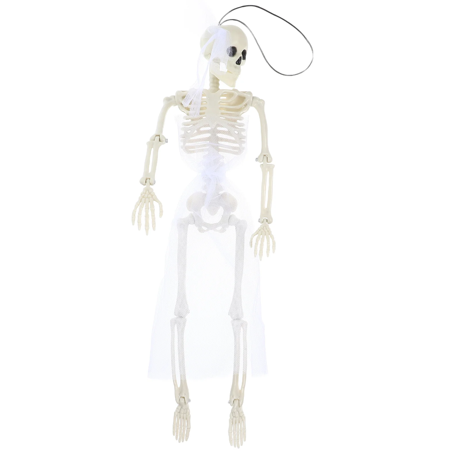 

Halloween Statue Bride Design Desktop Decor Spooky Wedding Table Ornament Home Office Decoration Statue