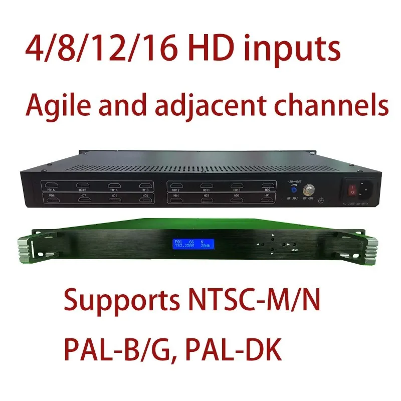 Hd To NTSC Analog Modulator, Hd To Pal-bg Catv Modulator 2