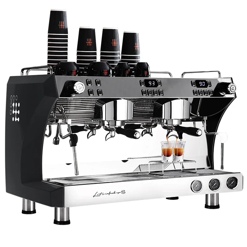 CRM3120C New 2 Group Coffee Shop Professional Commercial Espresso Coffee Machine