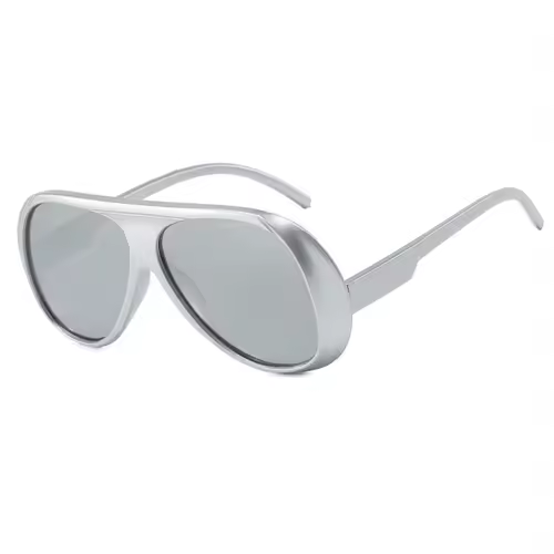 OEC CPO Fashion Double Bridges Pilot Sunglasses Women Large Frame Shades UV400 Retro Sun Glasses Female Orange Yellow Eyewear - Image 12