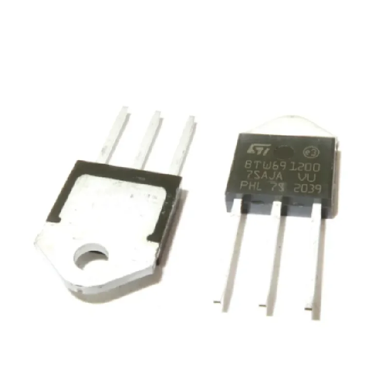 5PCS BTW69-1200 BTW691200 1200V Unidirectional Thyristor Transistor In-line TO-3P