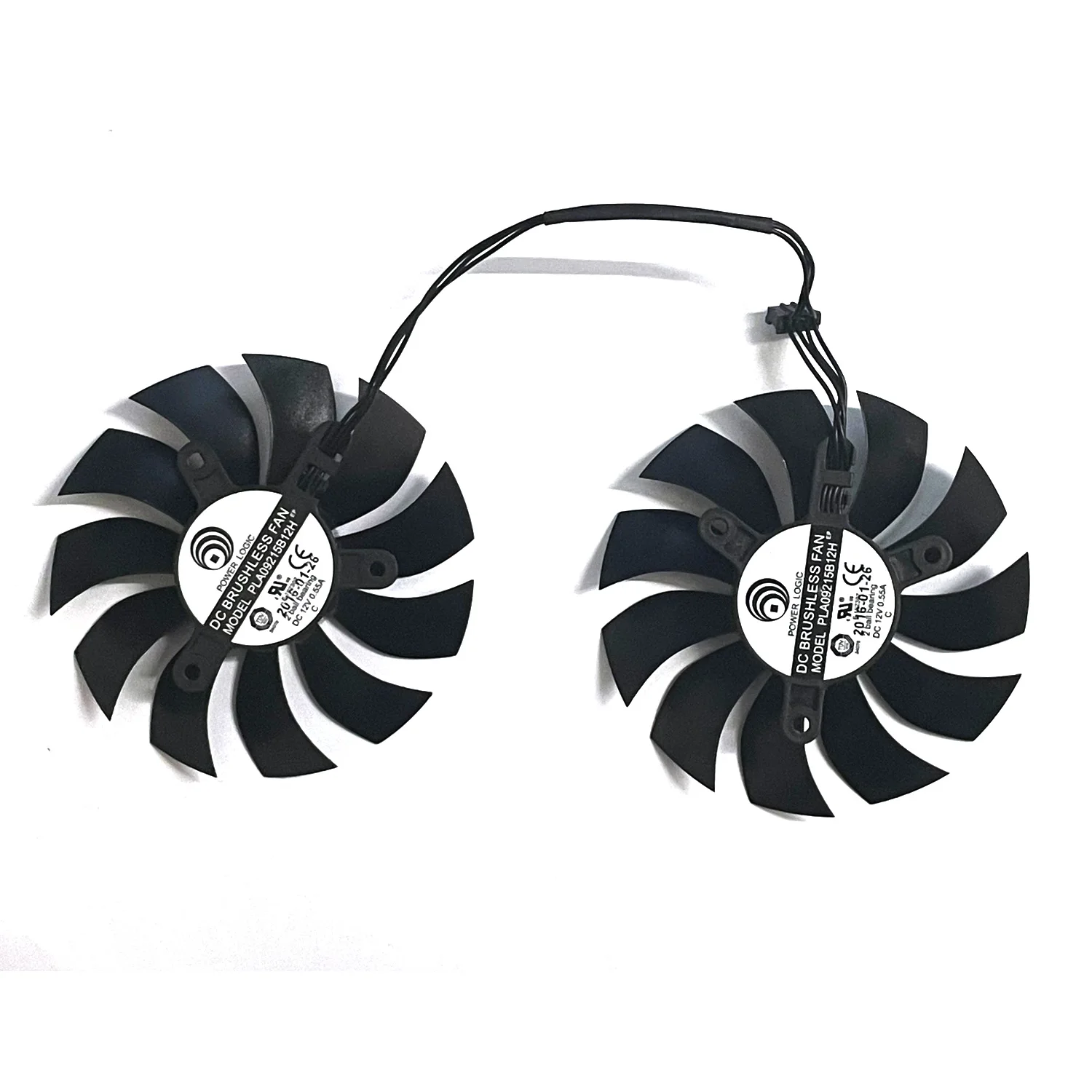 

PLA09215B12H DC 12V 0.55A 85MM 4PIN for EVGA GTX1060 1070 Compatible with public version GTX1080 1070TI 1070 graphics card fan