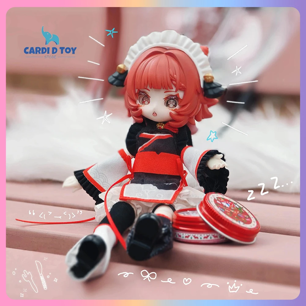 

Новая оригинальная шарнирная кукла BJD Echoes Of Time в формате слепой коробки, масштаб 1/12, подарочная серия Kikura Solar Terms Healing Mystery Box