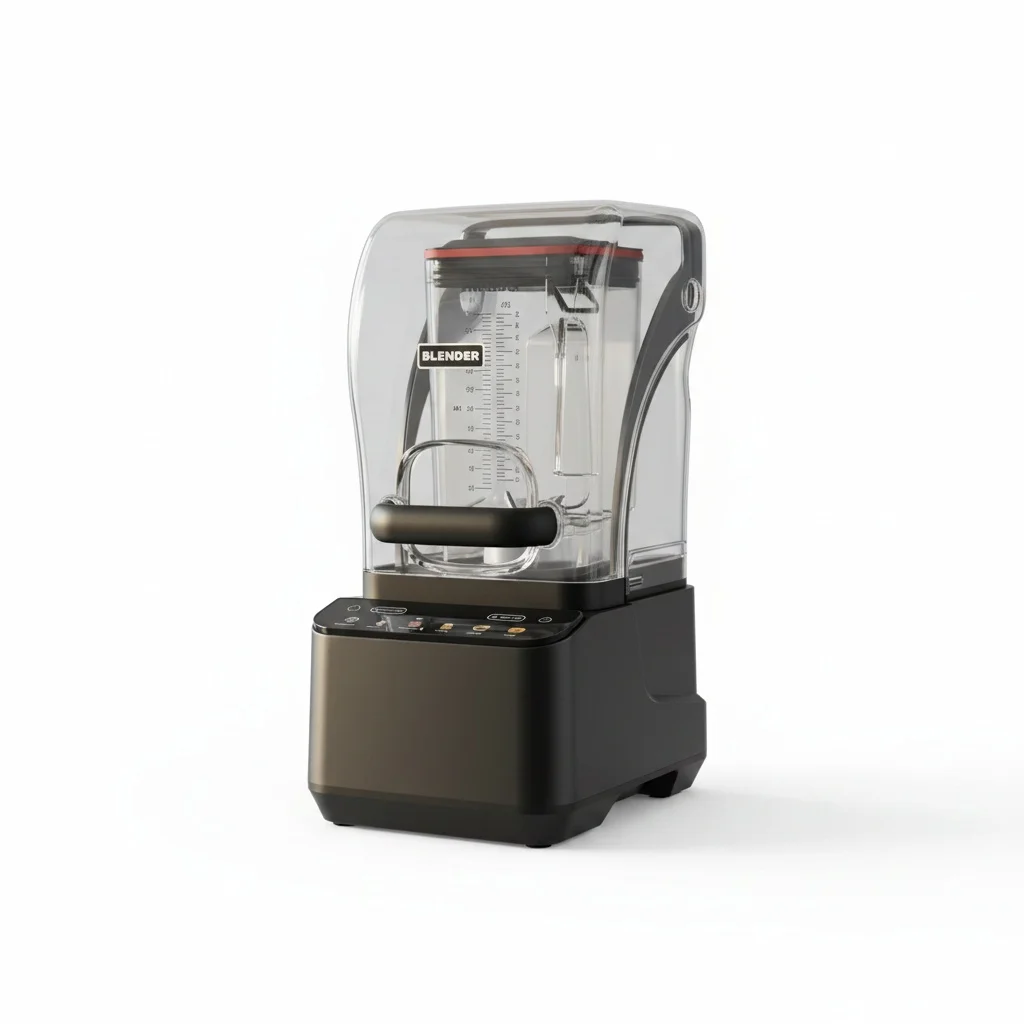 

Smoothie Ice Blender Machine, Commercial Touchpad Electric Mixer, 420 Stainless Steel High Speed Ice Crusher