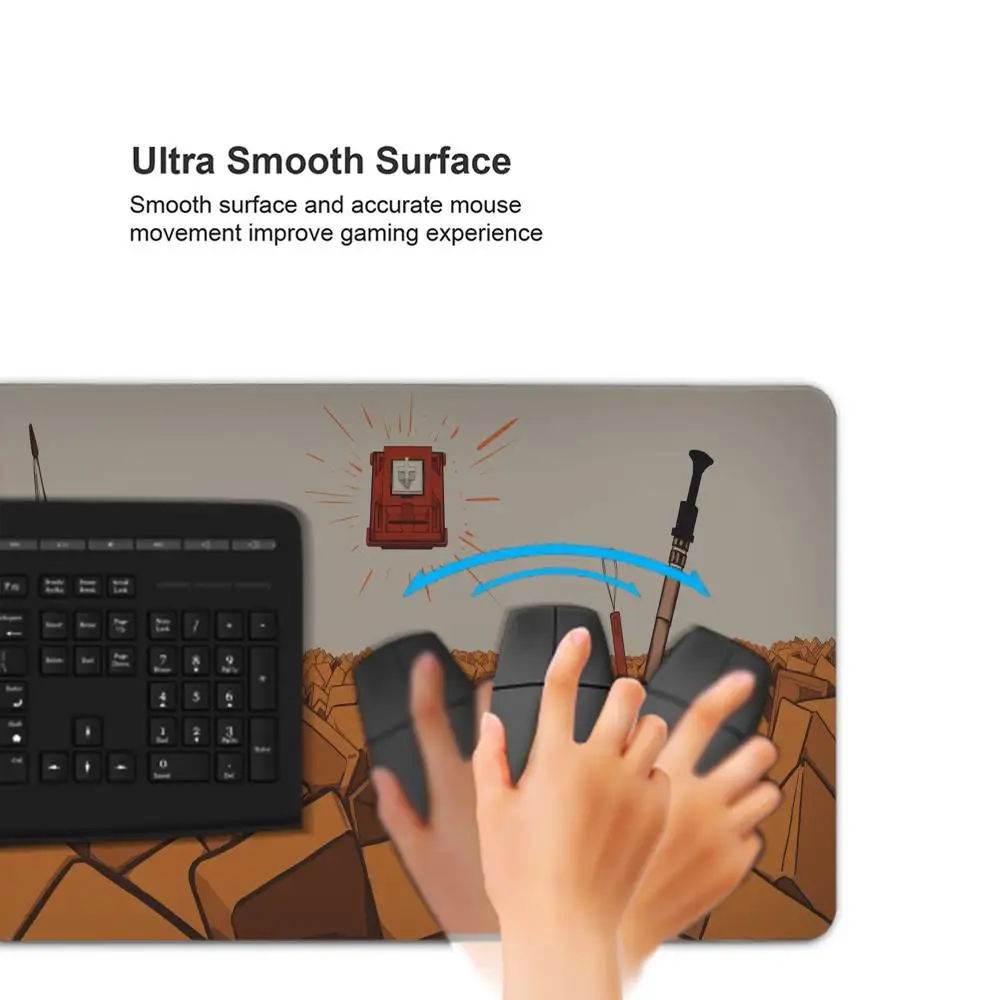 Large Mouse Pad Mechanical Switch Playmat Mousepad Gamer Gaming Laptop Office Mousepad Company Keyboard Desk Accessorie Desk Pad