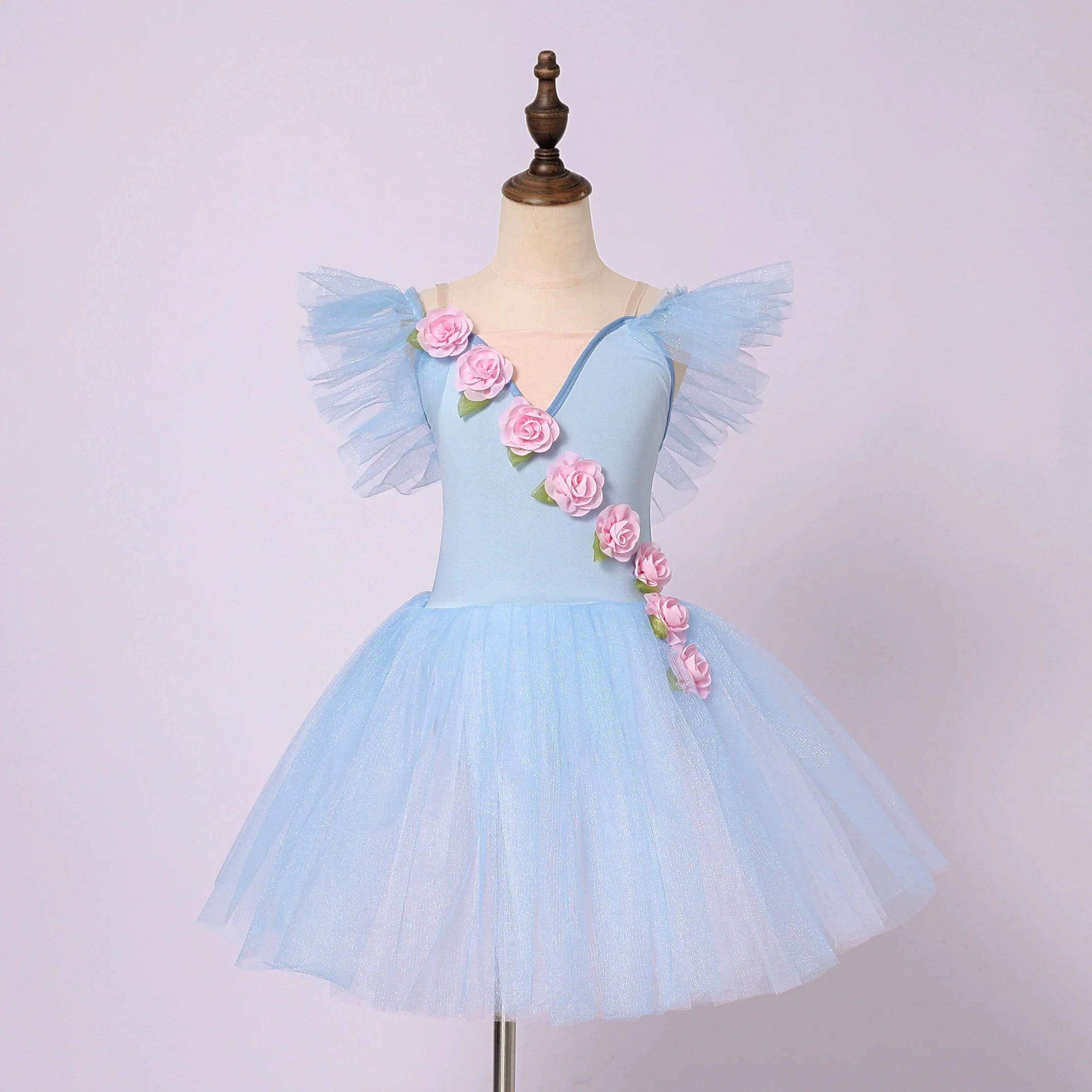 

Ballet Tutu Dress Girls Kids Pink Sky Blue Ballerina Dance Dress Ballet Dance Contemporary Costumes Girls Child