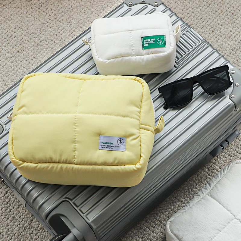Nylon Waterproof Cosmetic Handbag Sundry Travel Storage Bag Toiletries Suitcase Storage Bag