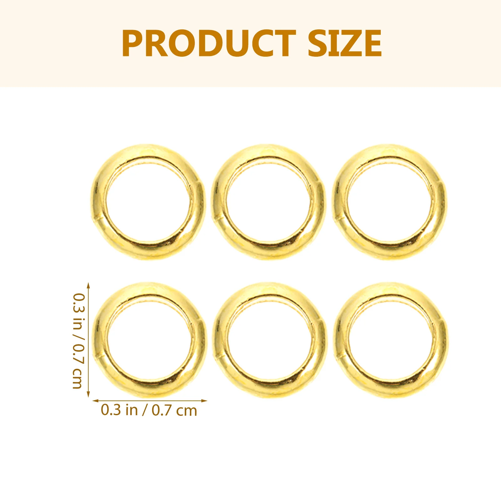 

100Pcs Alloy Large Hole Spacer Beads DIY Craft Jewelry Making Bracelets Necklace Loose Beads Multi-Purpose Loose Bead