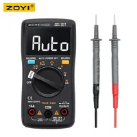 ture Ohm HZ NCV Tester Digital Multimeter ZT102A True RMS Auto Range zoyi Multimetro Voltmeter Ammeter Capacitance Tempera