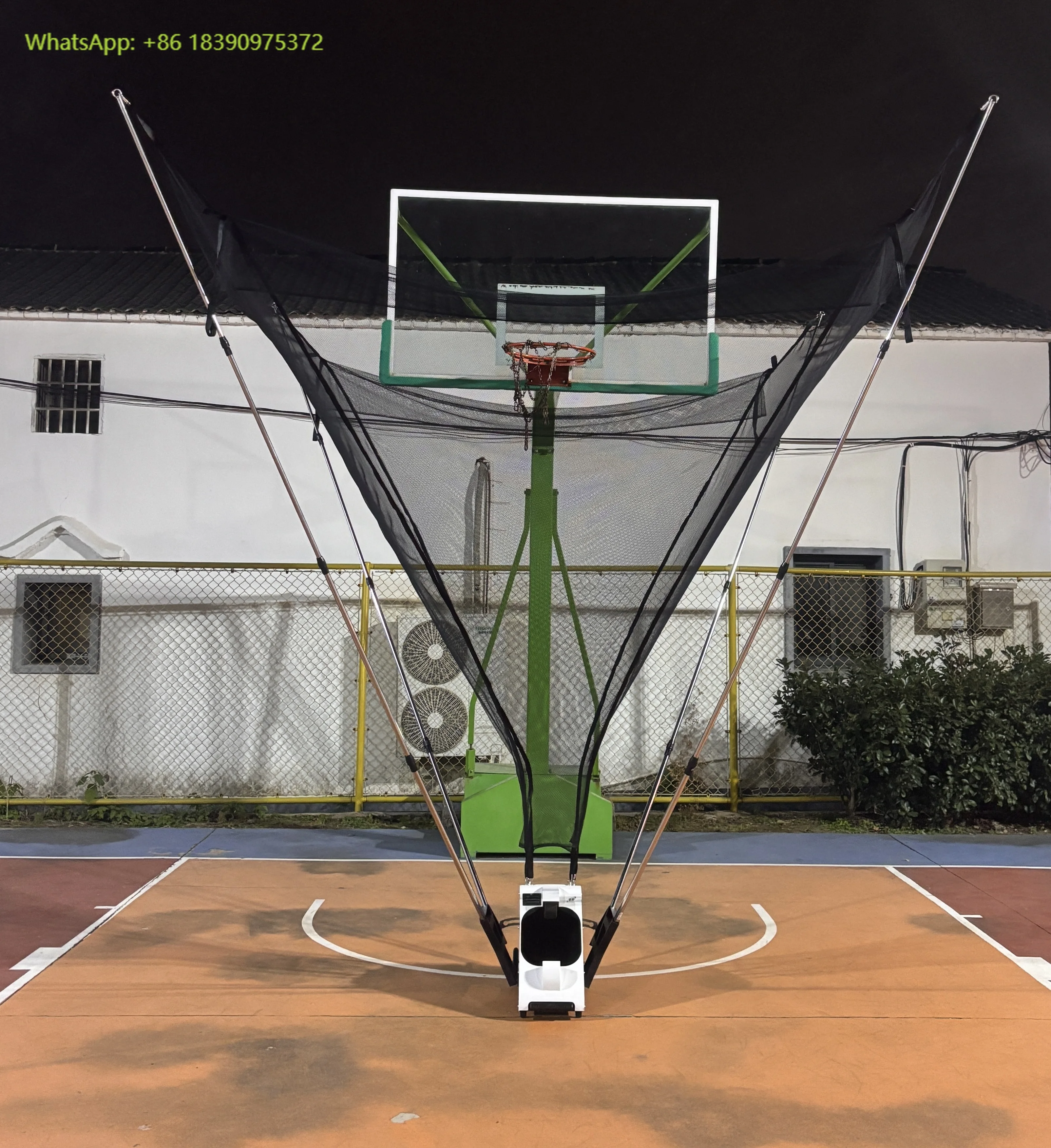 

New Arrival Intelligent Basketball Shooting Machine Portable Automatic Basketball Return Training Equipment