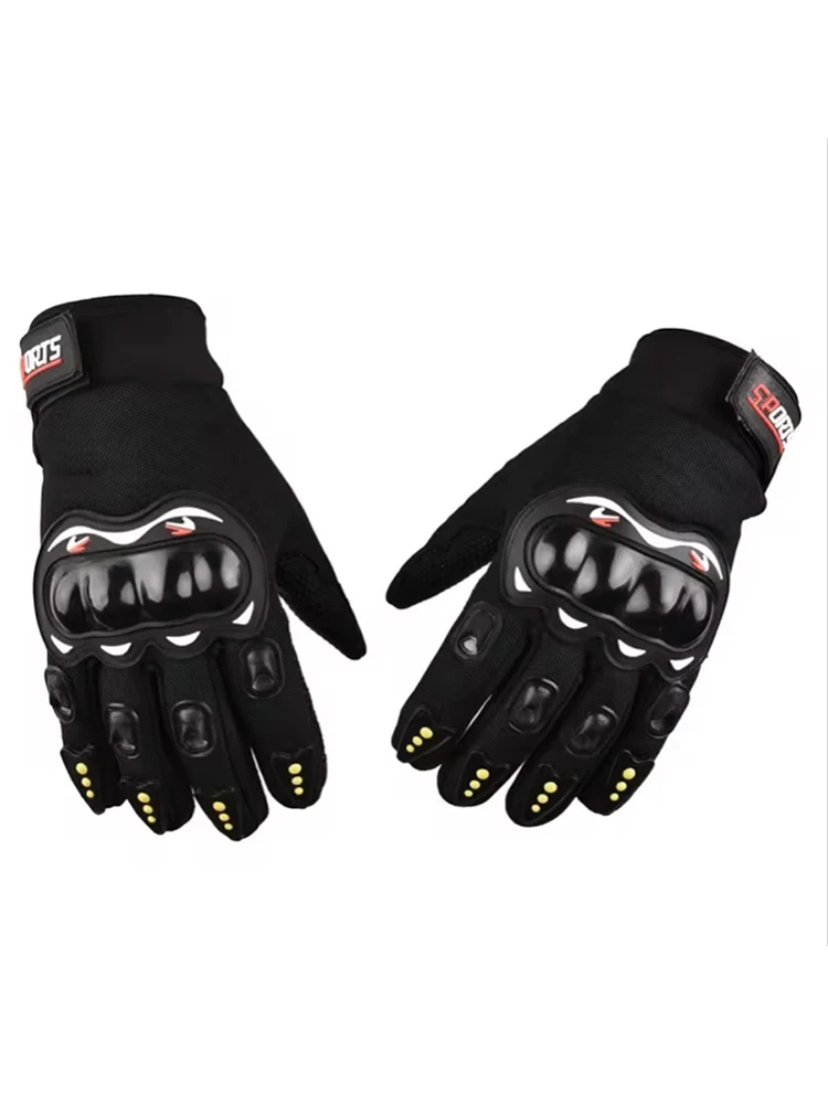 AliExpress Tactical protective riding gloves, sports breathable anti slip hard shell gloves, motorcycle touch screen protective long finger
