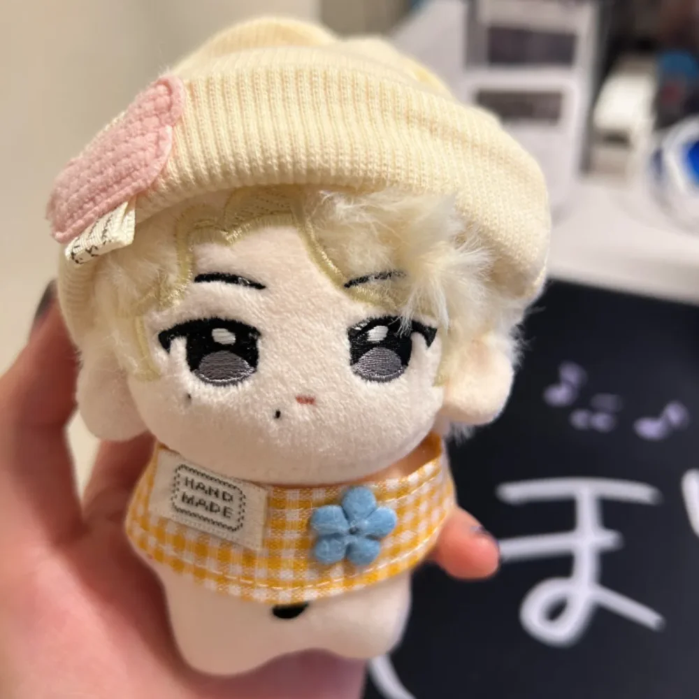 

Bear Hat 10cm Cotton Doll Clothes Lovely Creative Doll Clothes Outfit Bib Funny Doll Clothes Set 10cm Cotton Doll