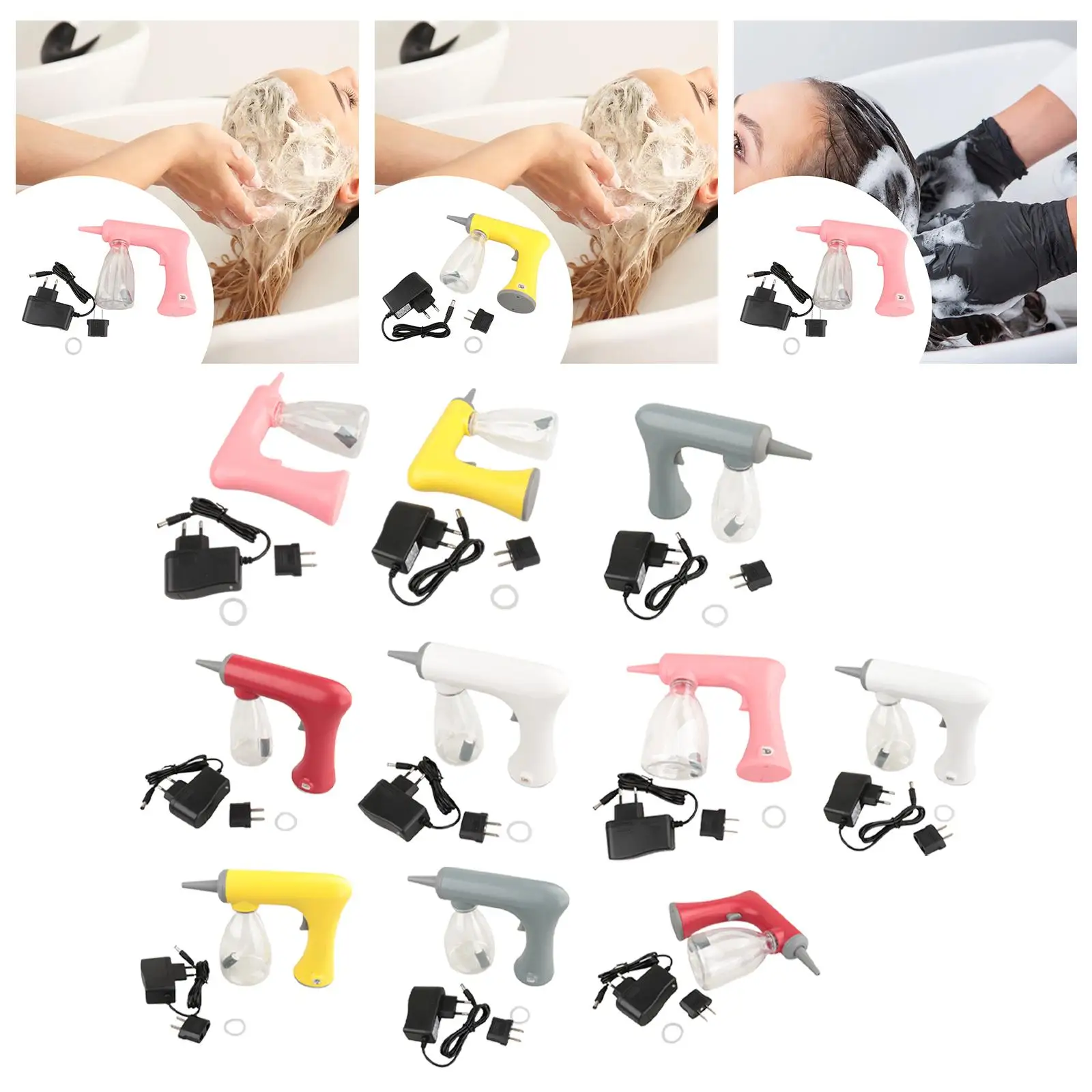 

Professional Perming Foaming Machine Rechargeable Hair Bubble Device Salon Styling Tool for Hair Perm and Curling